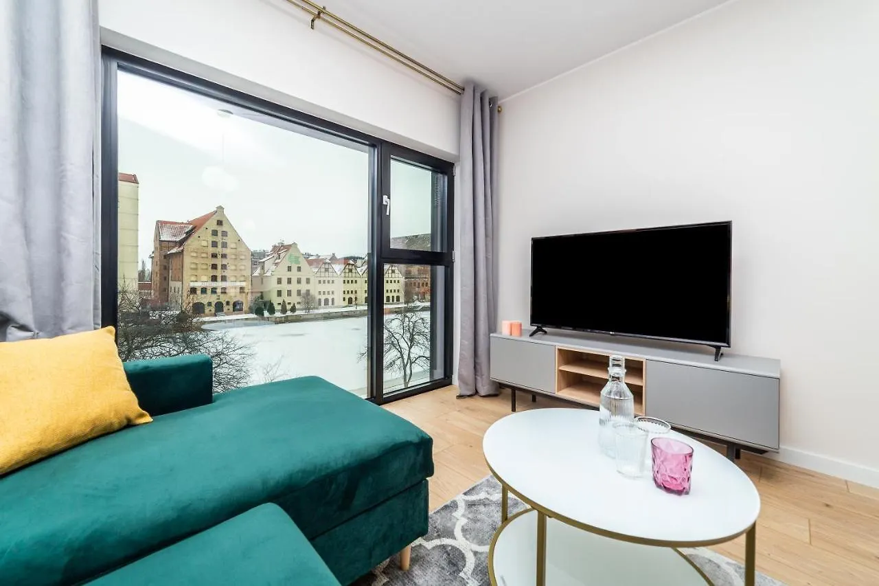 Pobookowane River View Apartments Гданьск 0*,