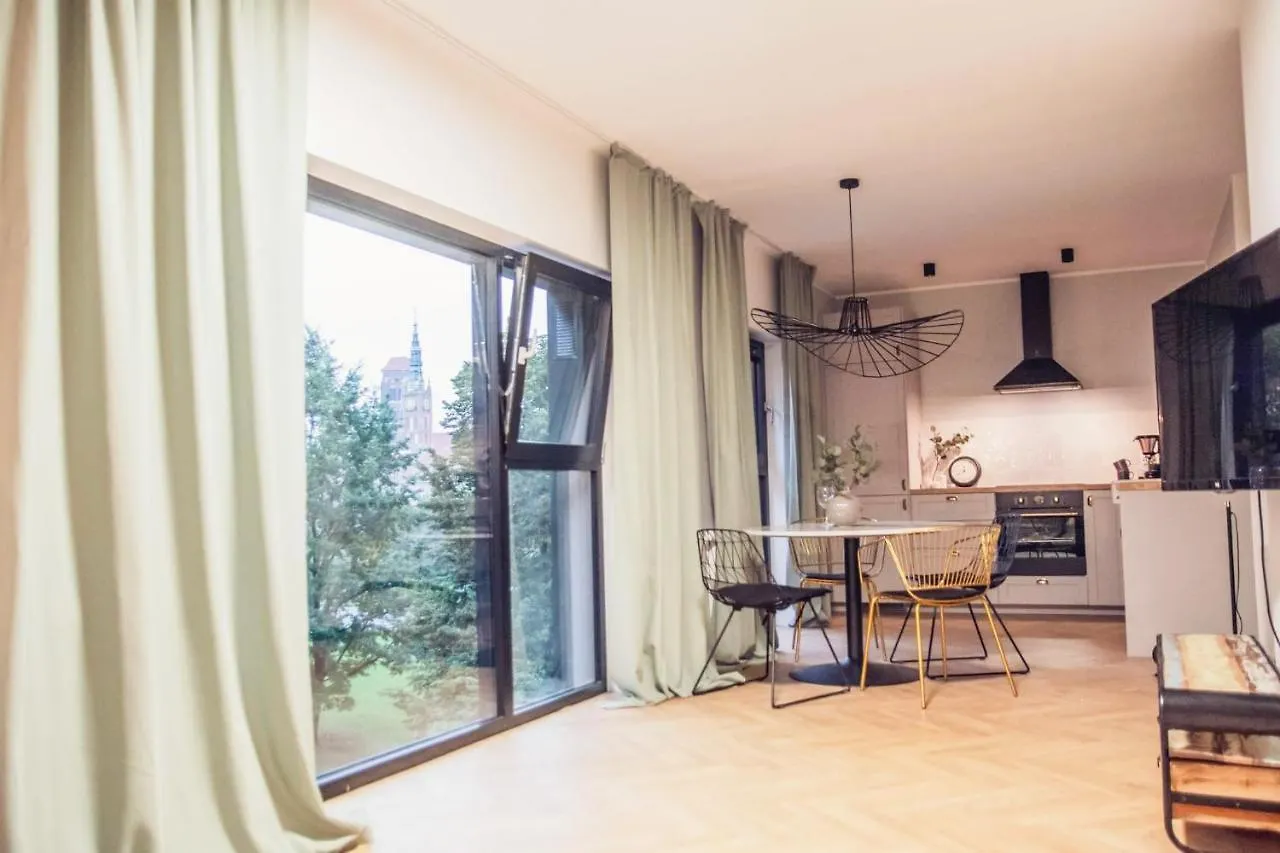 Pobookowane River View Apartments Гданьск