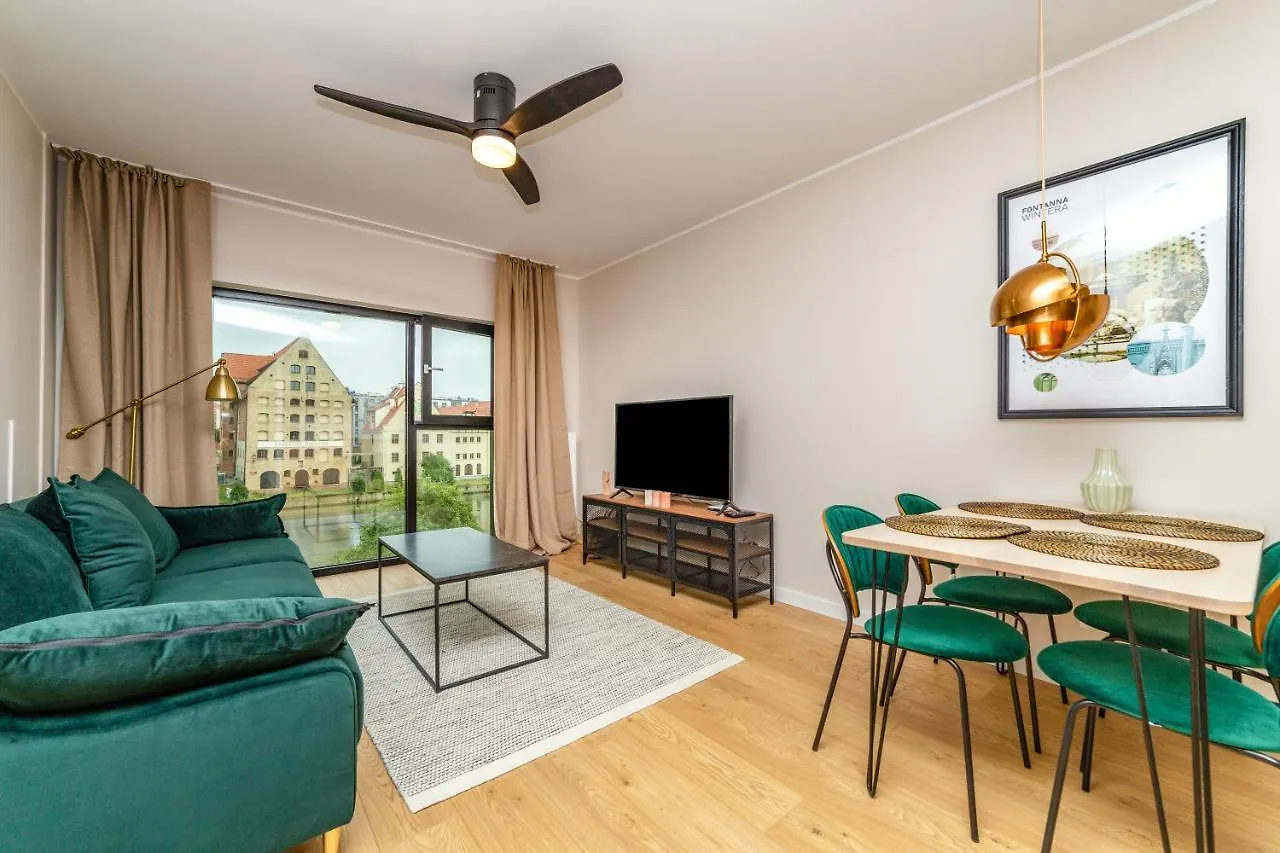 Pobookowane River View Apartments Gdansk